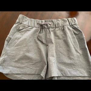 Lululemon shorts grey size 4
